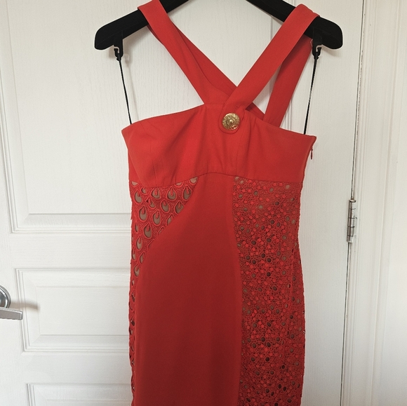 Beautiful red dress Versace × H&M - Picture 4 of 7